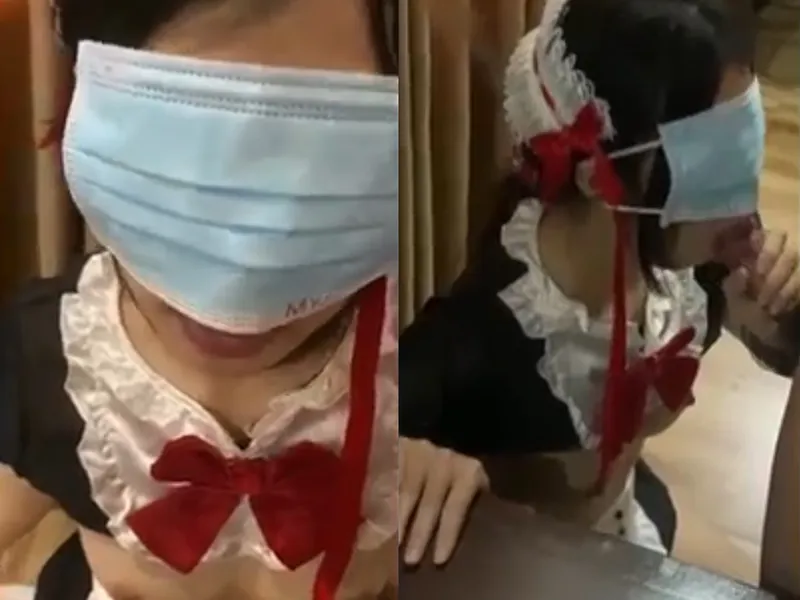 Tình nhân việt dâm cosplay nô lệ tình dục liếm mút con chim điêu luyện